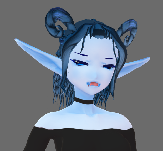 Vroid EYES Vroidの目| Black Sclera Texture | 黒の強膜のテクスチャ