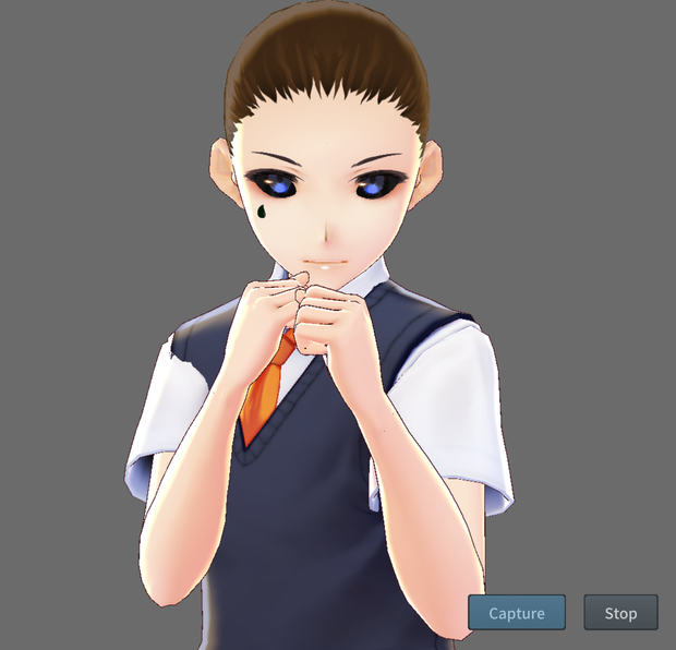 Vroid顔のタトゥー| Face Tattoo Tear Drop