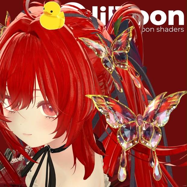 【FREE/無料】【VRChat】🦋JewelButterfly🦋【MA対応】 - ScarBroke - BOOTH