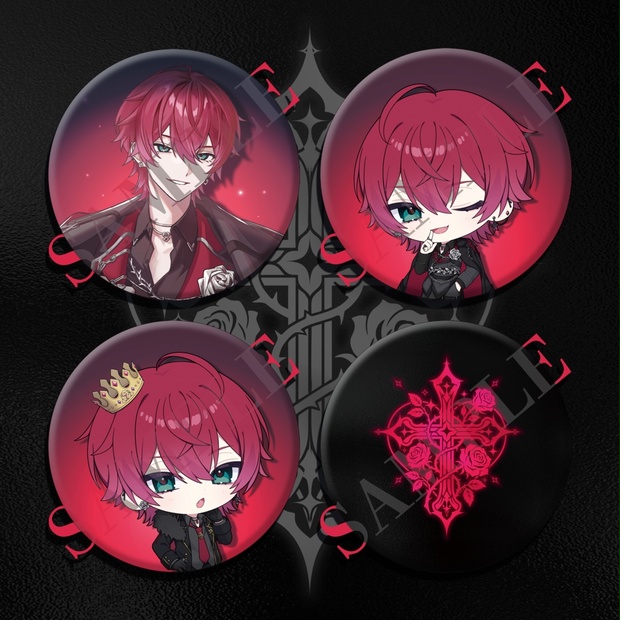 期間限定 / 受注生産】 らゔくん -ランダム缶バッジ- - Luv Official