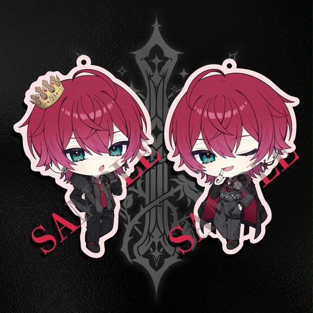 らゔくん ASMR A連合 アクリルキーホルダー 期間限定 / 受注生産】 らゔくん -アクリルキーホルダー-👑なしver
