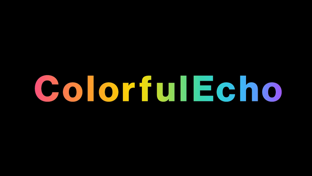 [After Effects Plugin] ColorfulEcho