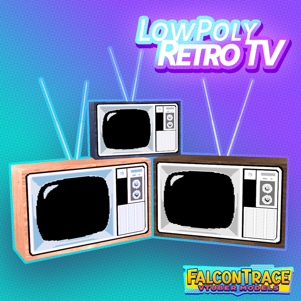 LowPoly Retro TV