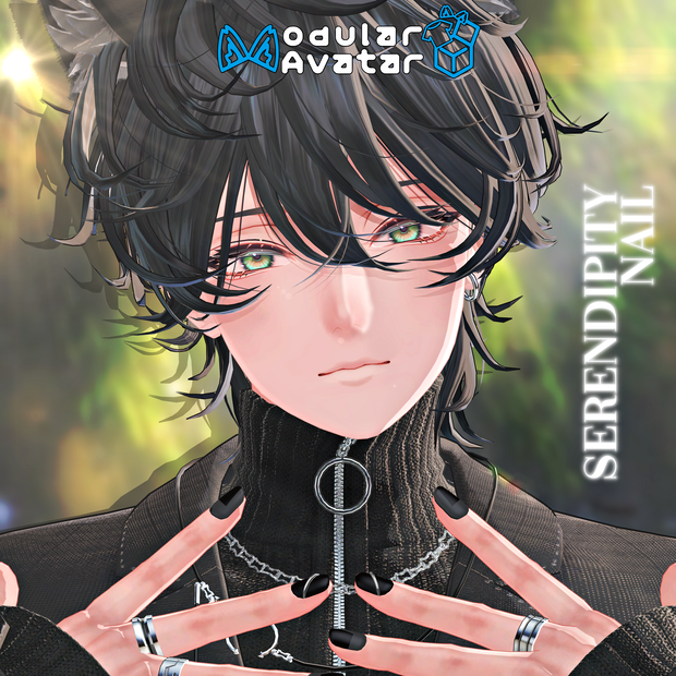 【14アバター対応】💎MA対応💎 SerenDipity Nail