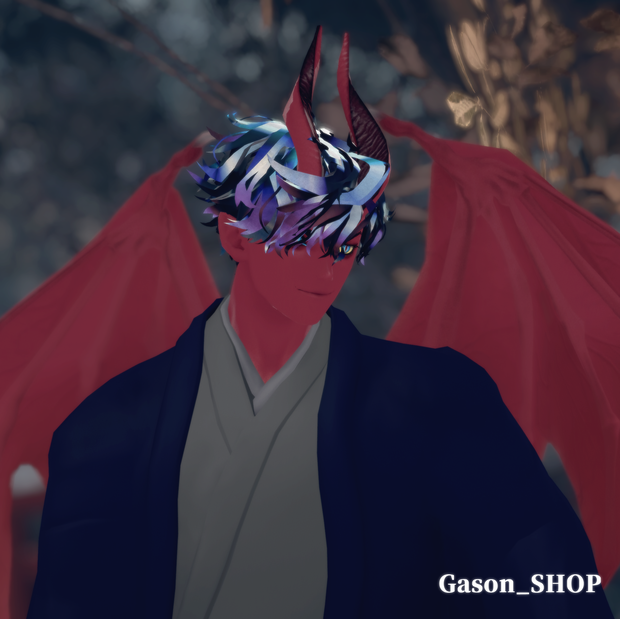 和服　着物・袴セット【悪魔リーマン専用】