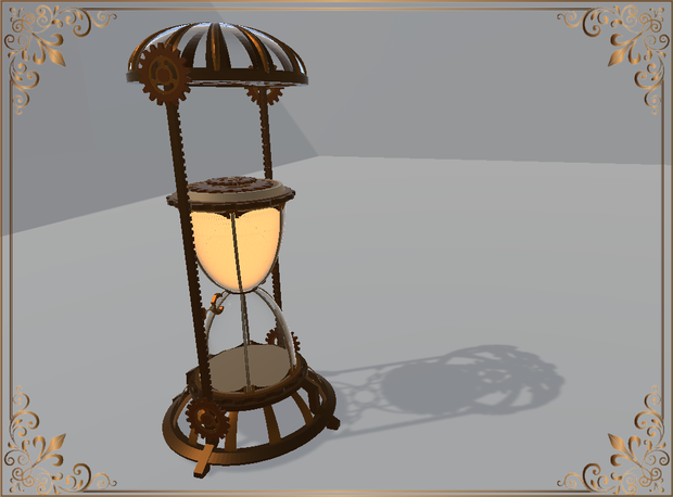 Steampunk Hourglass (スチームパンク砂時計)