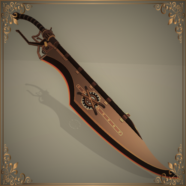 steampunk gunblade (スチームパンクガンブレード)