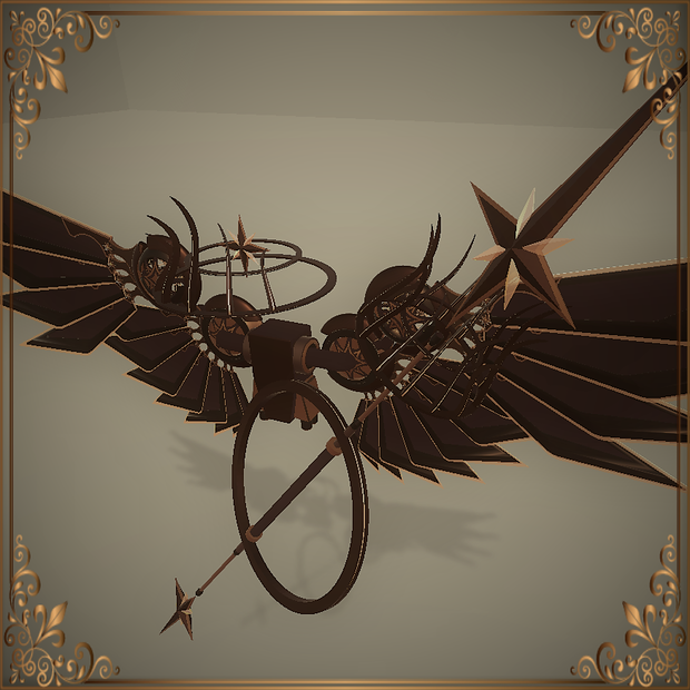 Steampunk wings set Ver.3 (スチームパンク翼セット Ver.3)