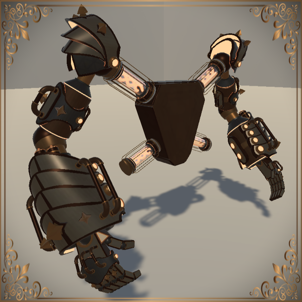 Steampunk Prosthetic arms (スチームパンク義手)