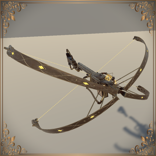 Steampunk Heavy Crossbow (スチームパンク大型弩)