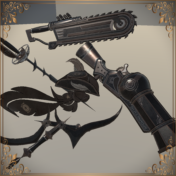 Steampunk Pursuer set (スチームパンク追跡者セット)