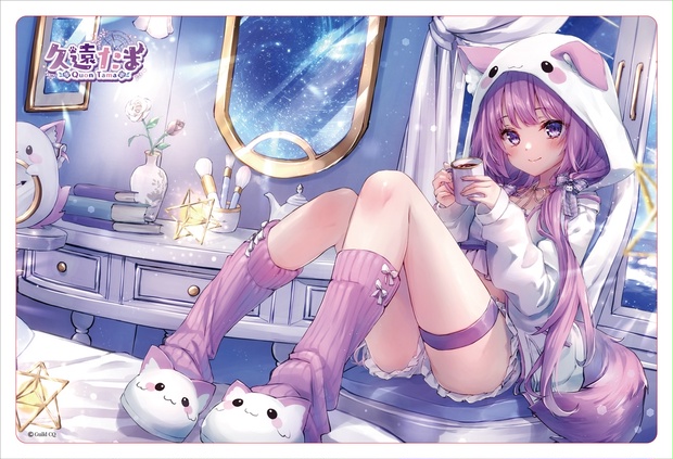 ◇ゲーミングマウスパッド（GuildCQ 久遠たま 4周年記念