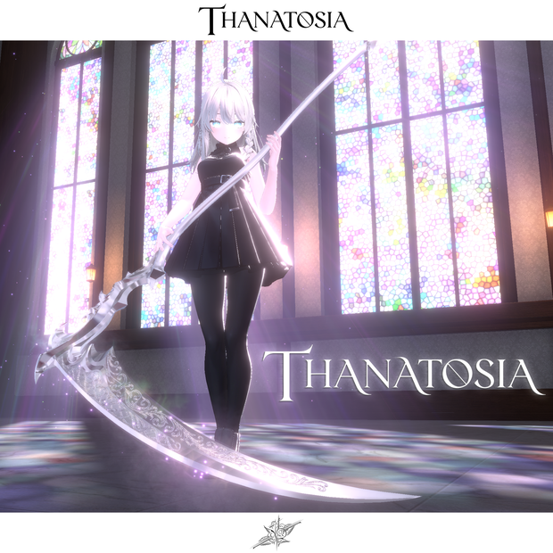 《アップデートv1.1》【オリジナル3D大鎌モデル】-Thanatosia-【MA対応・抜刀ギミック搭載】