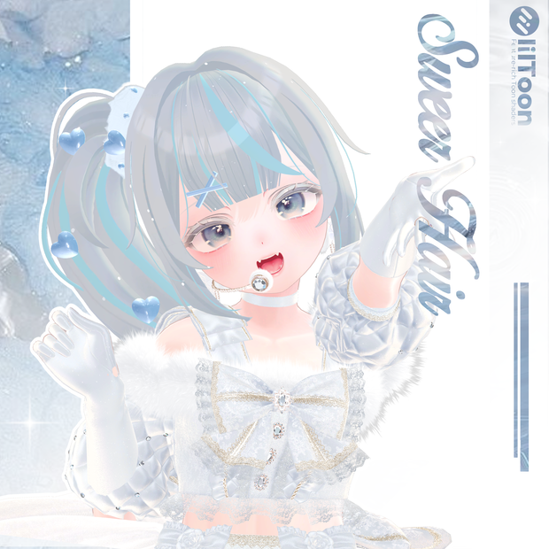 [VRC_Hair]Sweet_Hair