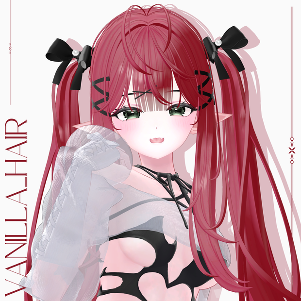 【VRC Hair】 Vanilla_Hair