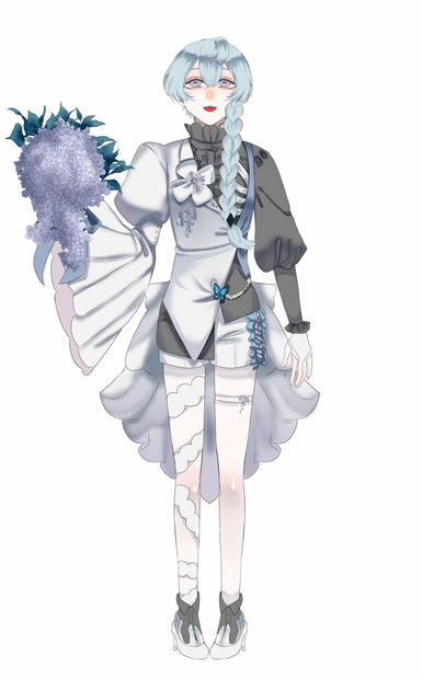 ジューンブライドショートパンツスタイル