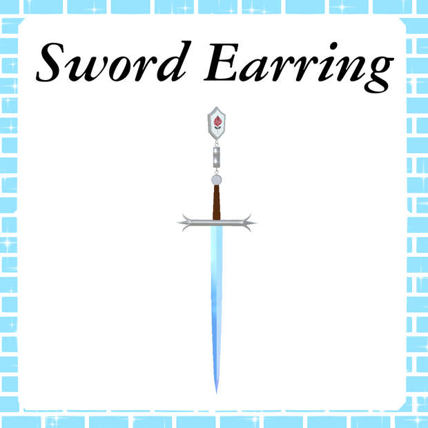 Sword Earring