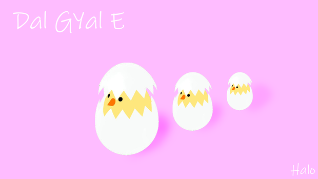 DALGYAL E halo[달걀이 Halo][Fix]