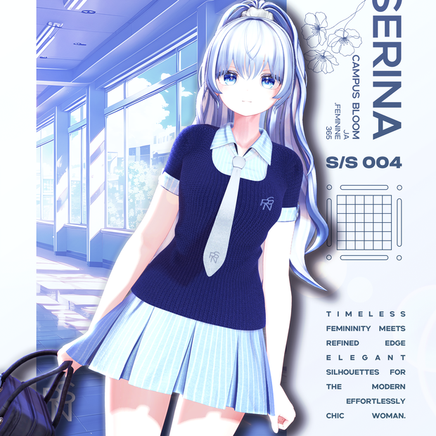 Campus Bloom Dress【14アバター対応】