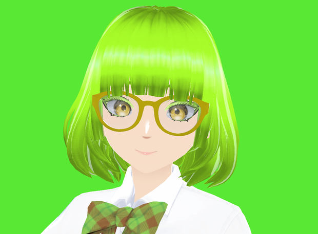【VRoid/VRM/vroidファイル付】マキネ・ドーラー【オリジナル3Dモデル/アバター】