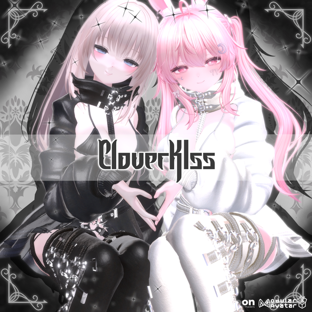 【VRChat 】 *:゜♧CloverKiss♧ *【12+αアバター対応】
