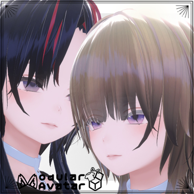 【VRC想定MA対応】レイヤールナウルフ【複数アバター対応】