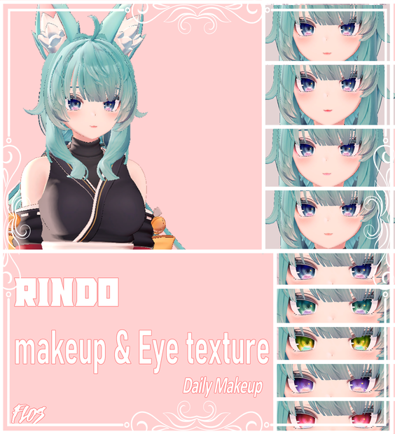 Rindo Eye Texture & Daily makeup