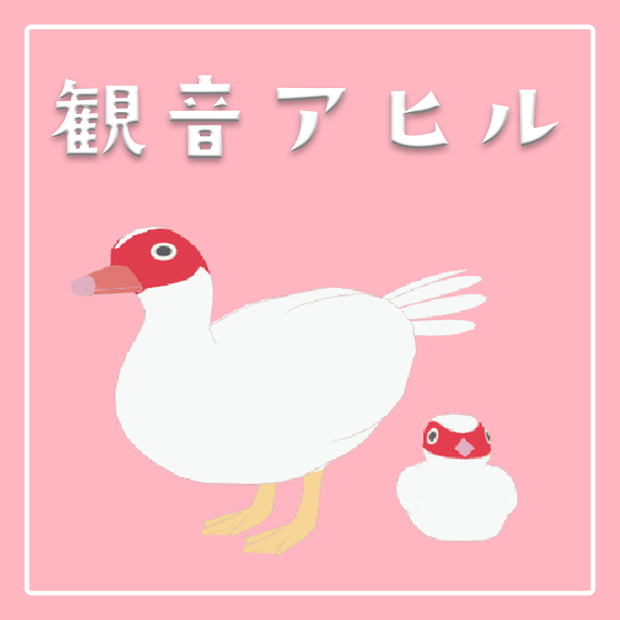 観音アヒル