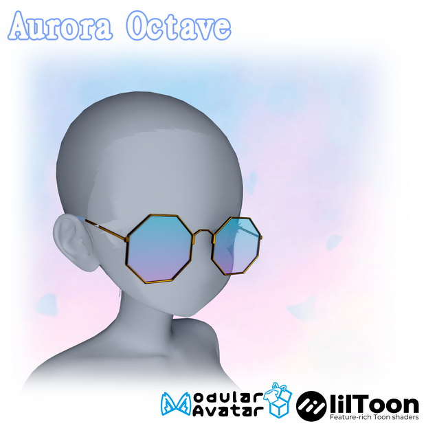 【VRC想定・MA】９アバター動作確認済み　Aurora Octave