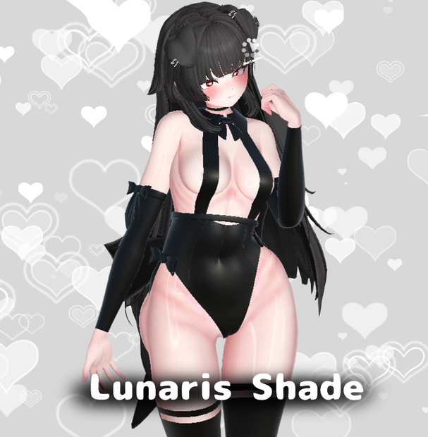 【VRC想定・MA】愛莉用衣装　Lunaris Shade