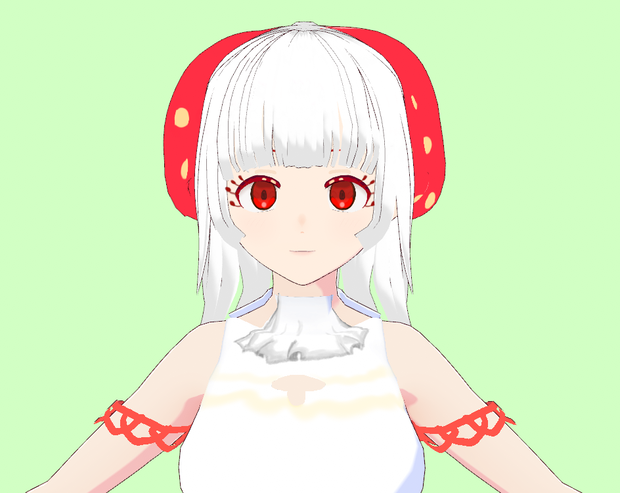 【商用・改変・VRchat全て可VRMファイル】きの子