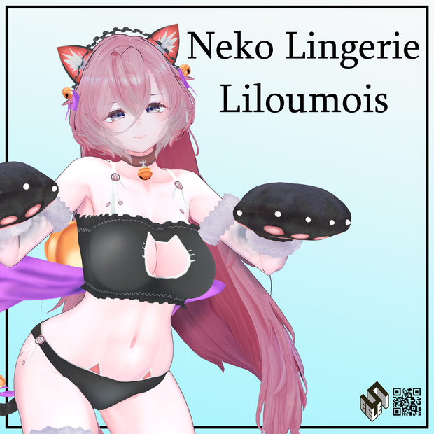【リルモワ用】猫ランジェリー - Neko Lingerie - for Liloumois