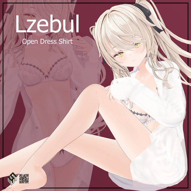 【ルゼブル用】 開き彼シャツ - Open Dress Shirt - for Lzebul