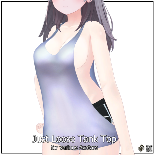 【10モデル対応】 ジャストぶかぶかタンクトップ - Just Loose Tank Top For 10 Avatars
