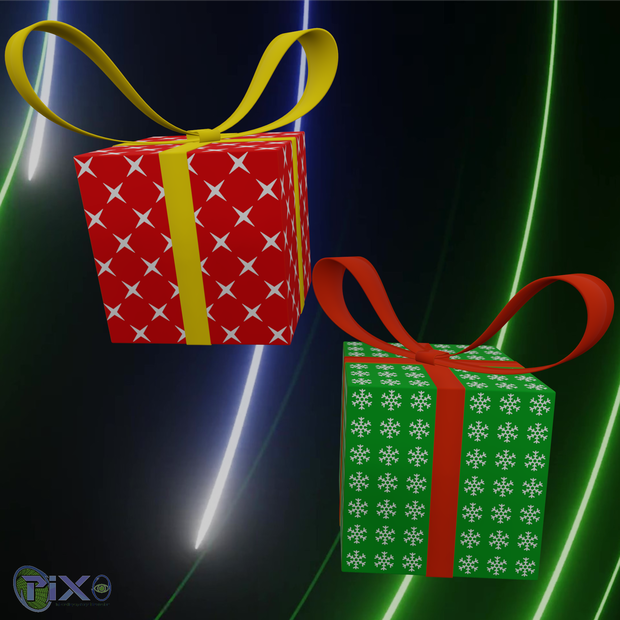 Christmas gift boxes for Vtubers and VRchat
