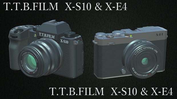 T.T.B.FILM X-S10 & X-E4