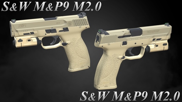 S&W M&P9 M2.0 - Tomcat's Toy Box - BOOTH