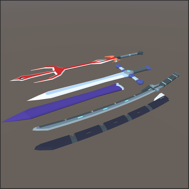 【無料】近接武器セット001