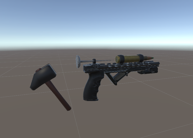  【VRChat Modular Avatar】【Free 無料】The Whizzbanger—Joke Weapon System & Particle