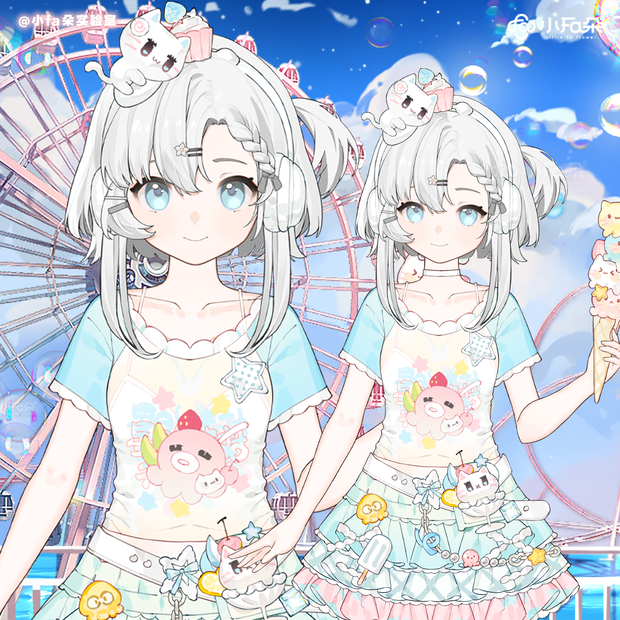 【Vts】【VTuber向け】【海盐泡泡·贰】Vtuberライブダイナミックな新着/バーチャルキャスターVTSダイナミックペンダント