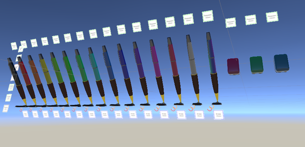 オシャレでカッコいいペン【QvPen3Dデータ差し替え】