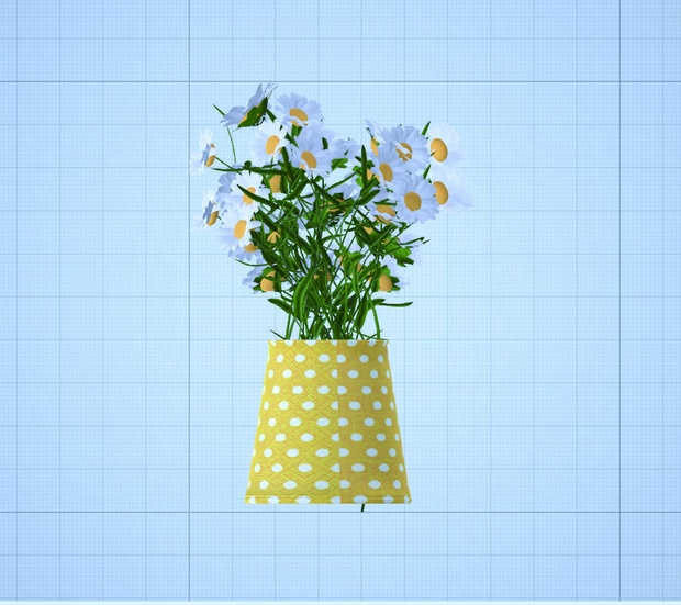 3d 3dモデル　花瓶