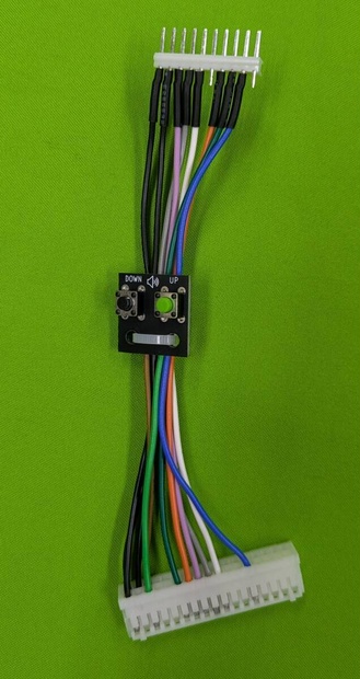 カプコン・CPS1キック線CPS2変換ケーブル／音量ＳＷ付