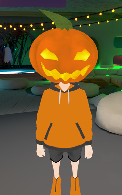【VRChat対応】カボチャ_ハロウィン（UnityPackage）