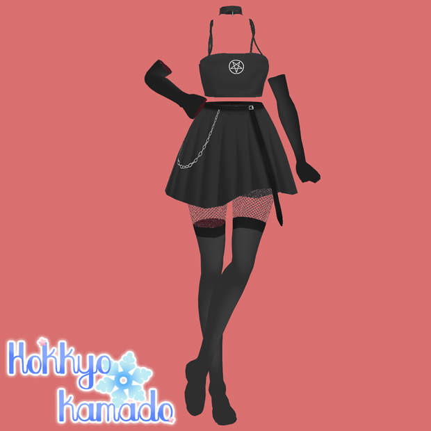 Another Gothic V-tuber Dress