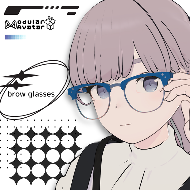brow glasses MA対応