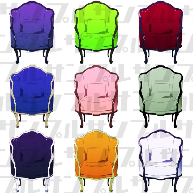 椅子素材集 醬散堂 Booth 椅子素材集 醬散堂 Booth