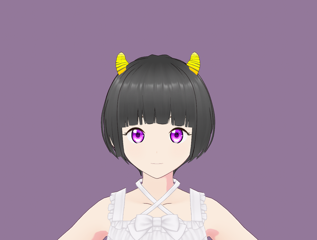 FREE - Space Oni Horn Preset for VRoid Stable