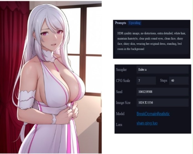 Shan Qing Luo - AI LoRA model