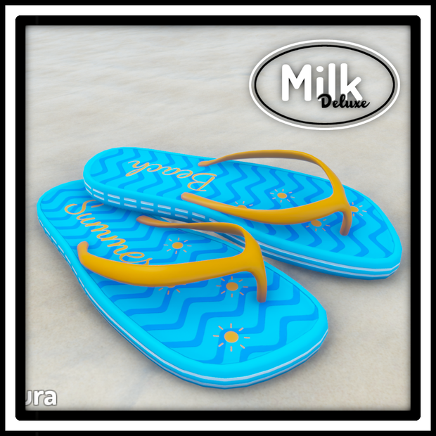 Flip Flops - 4 Variants (ビーチサンダル)